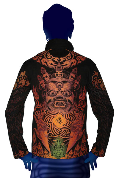 Morph Jacket (No Hood) : Fire Mahakala – Space Tribe