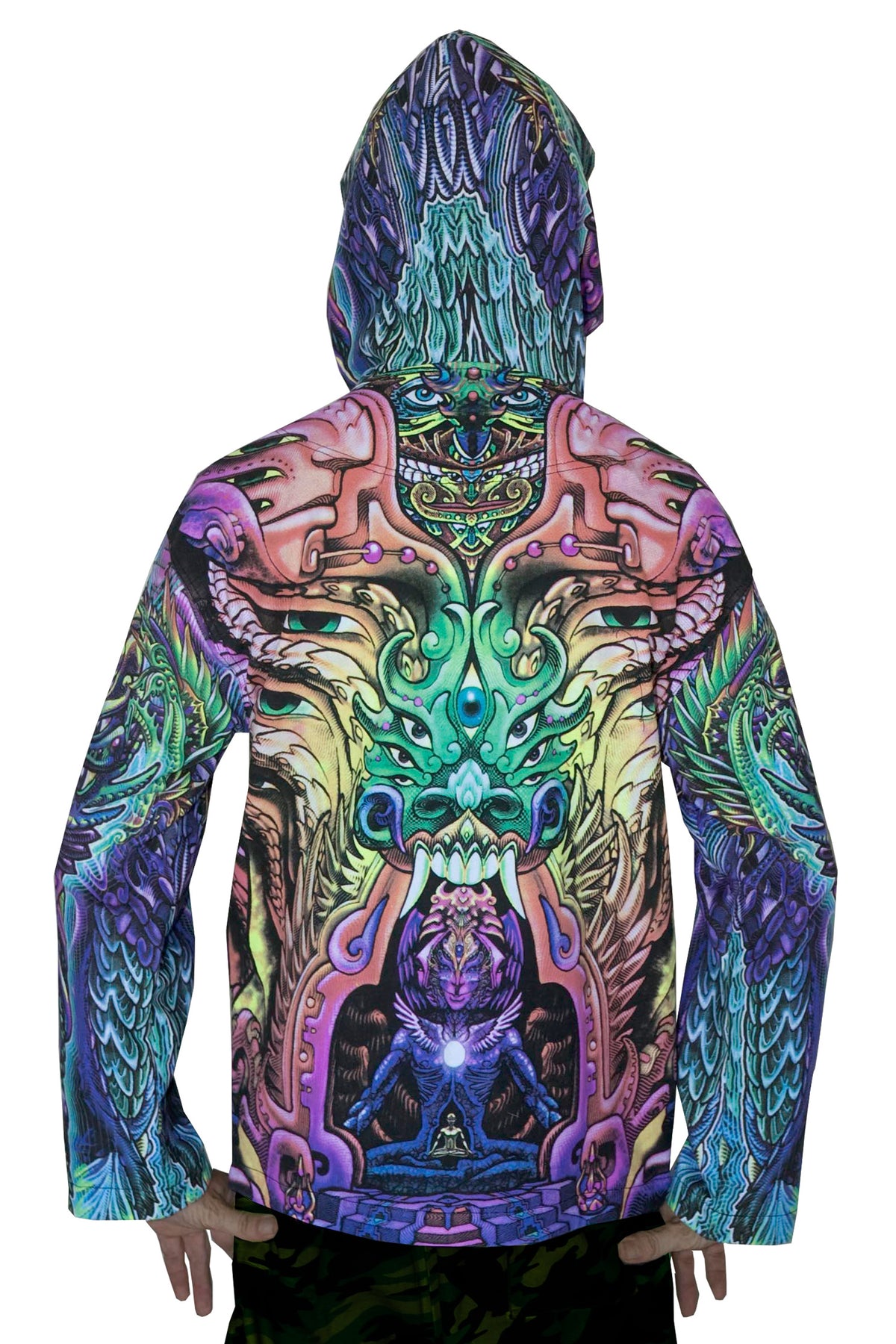 Hooded Zip Jacket : Alpha Centauri - Space Tribe