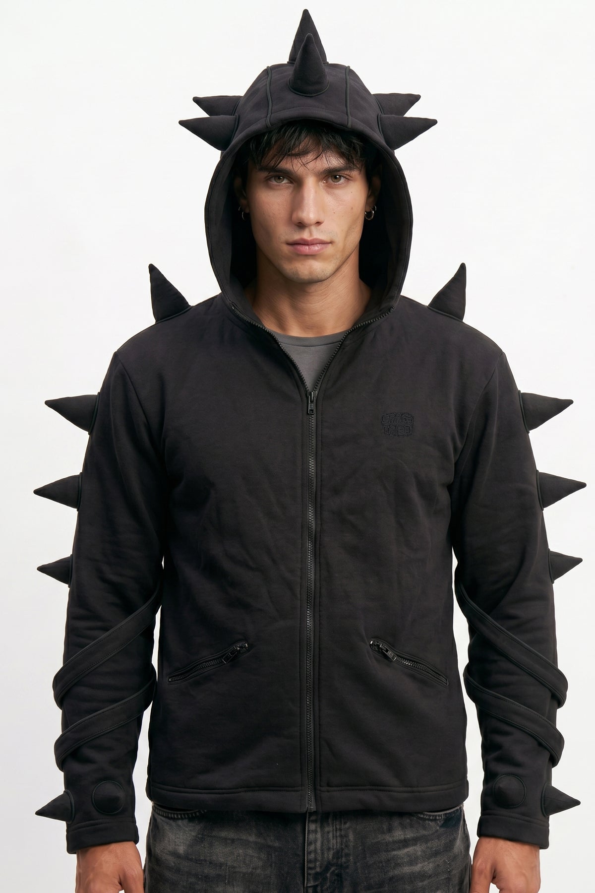 Spikey Urchin Jacket : Black