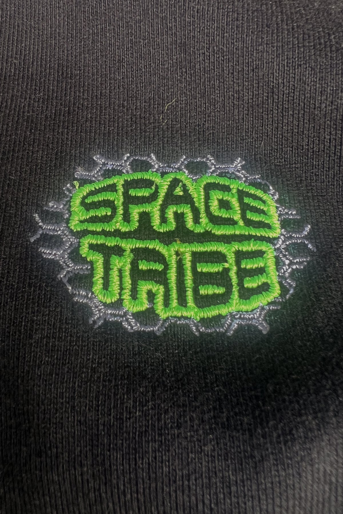 Spikey Urchin Jacket : Black + UV Lime