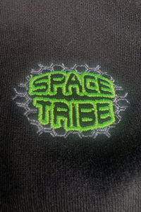 Spikey Urchin Jacket : Black + UV Lime