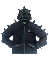 Spikey Urchin Jacket : Black + Reflective