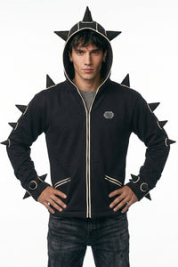 Spikey Urchin Jacket : Black + Reflective