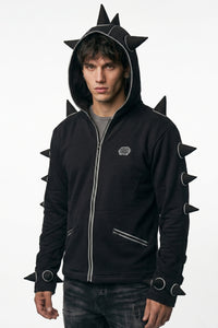 Spikey Urchin Jacket : Black + Reflective