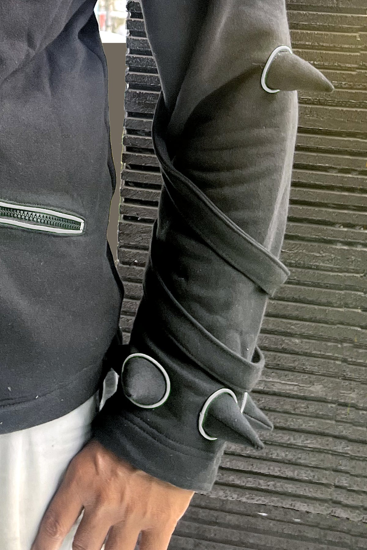 Spikey Urchin Jacket : Black + Reflective