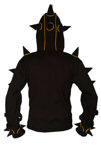 Spikey Urchin Jacket : Black + UV Orange