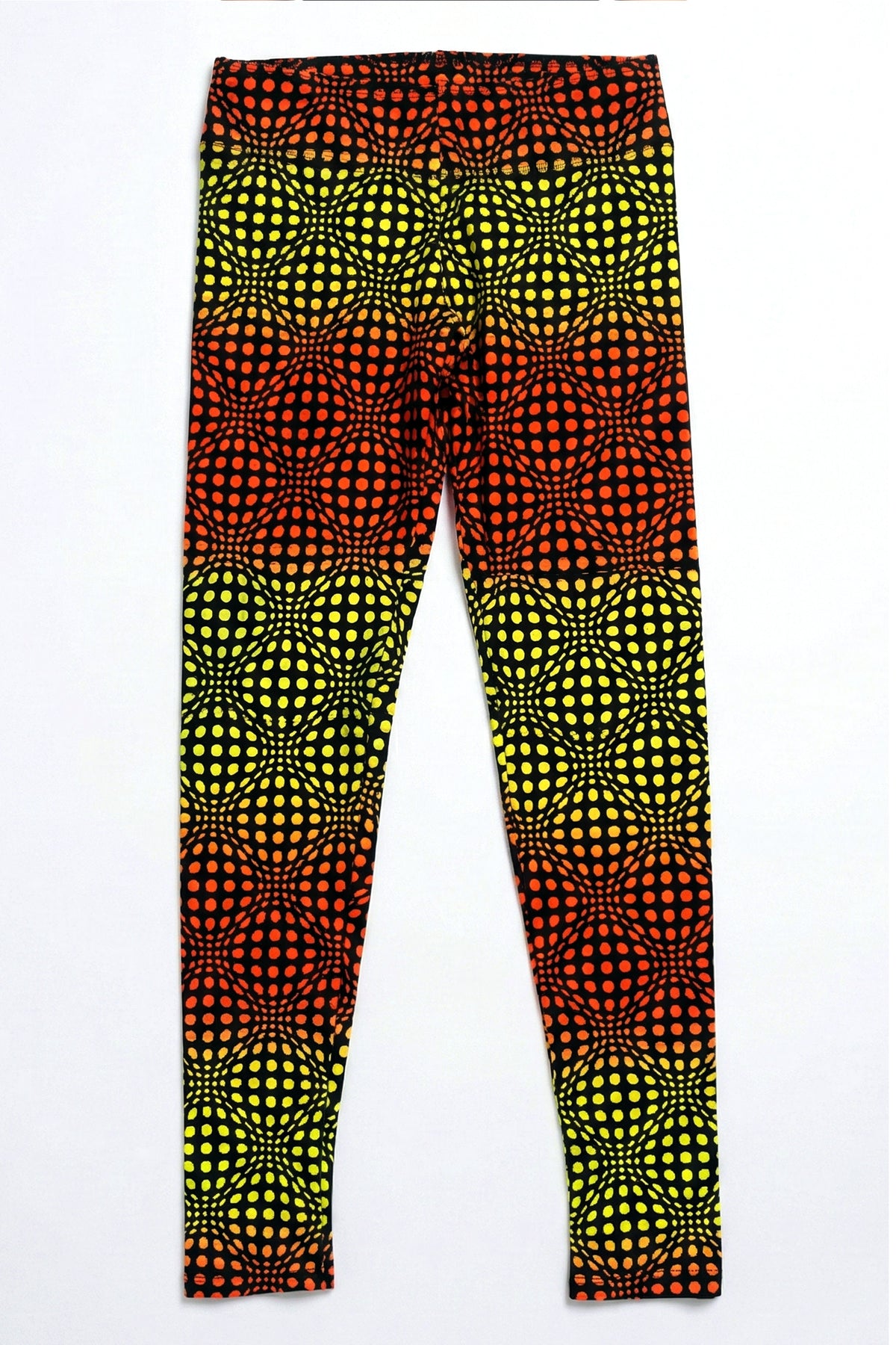 Wide waistband Leggings : Fire Wobberelli - Space Tribe