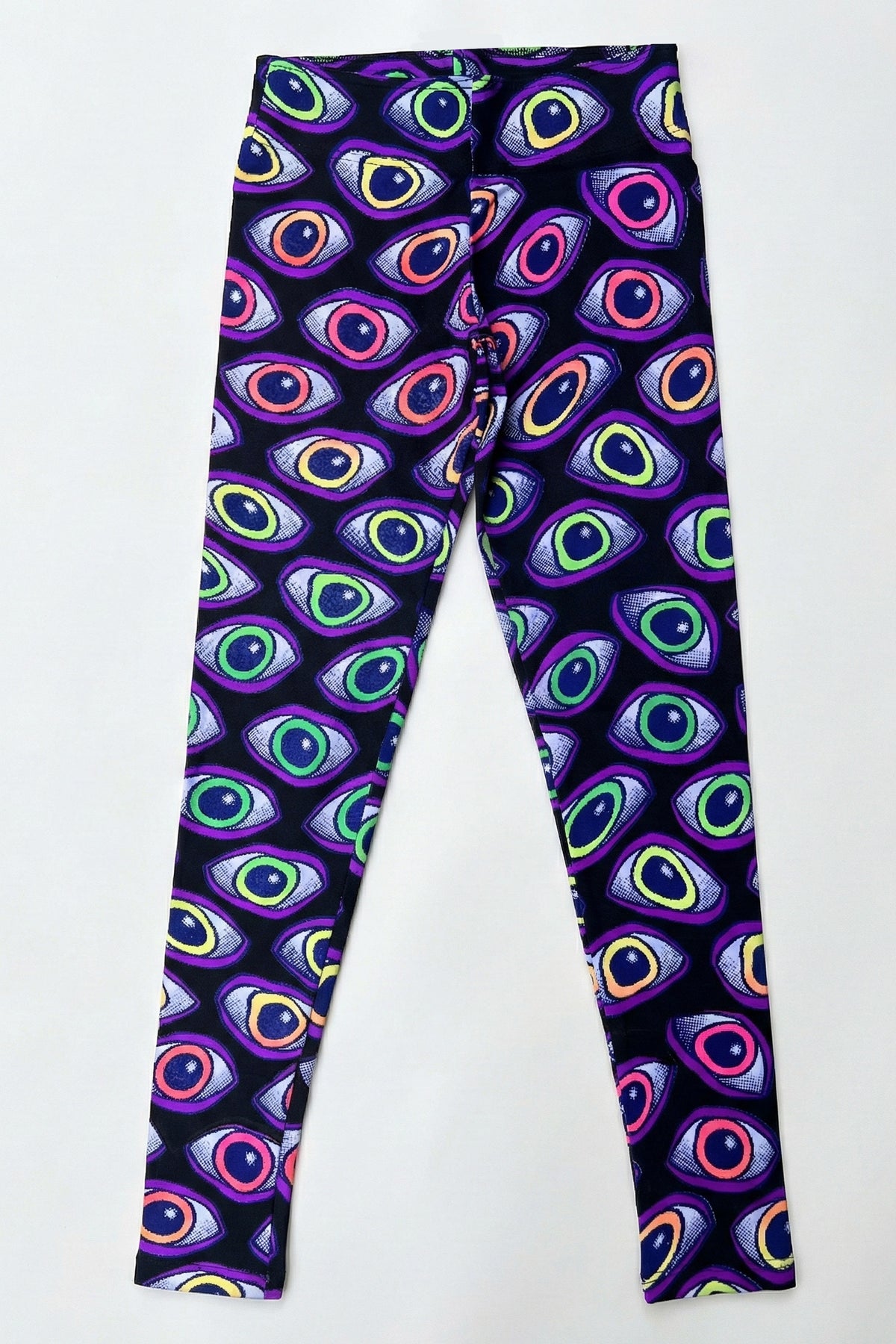 Wide waistband Leggings : Rainbow Eyes