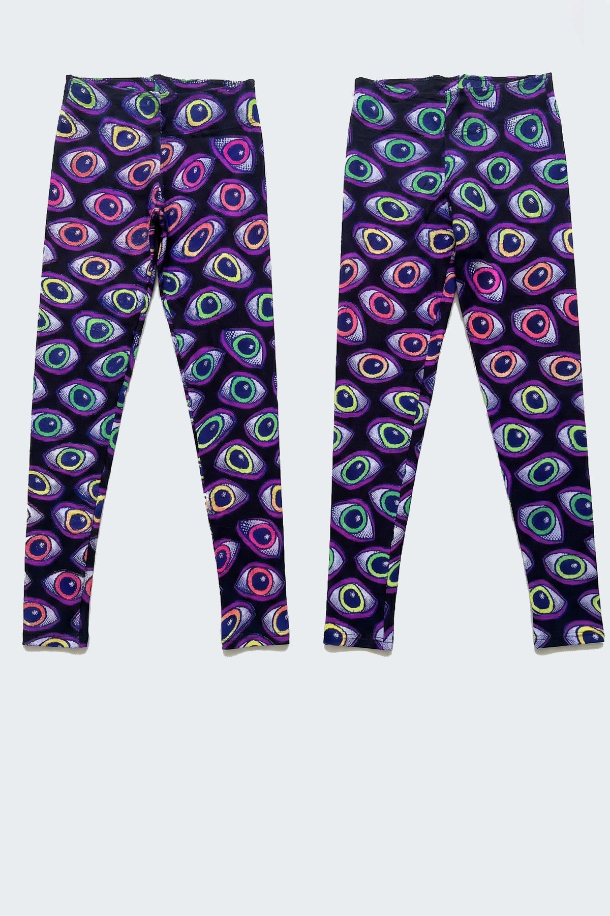 Wide waistband Leggings : Rainbow Eyes