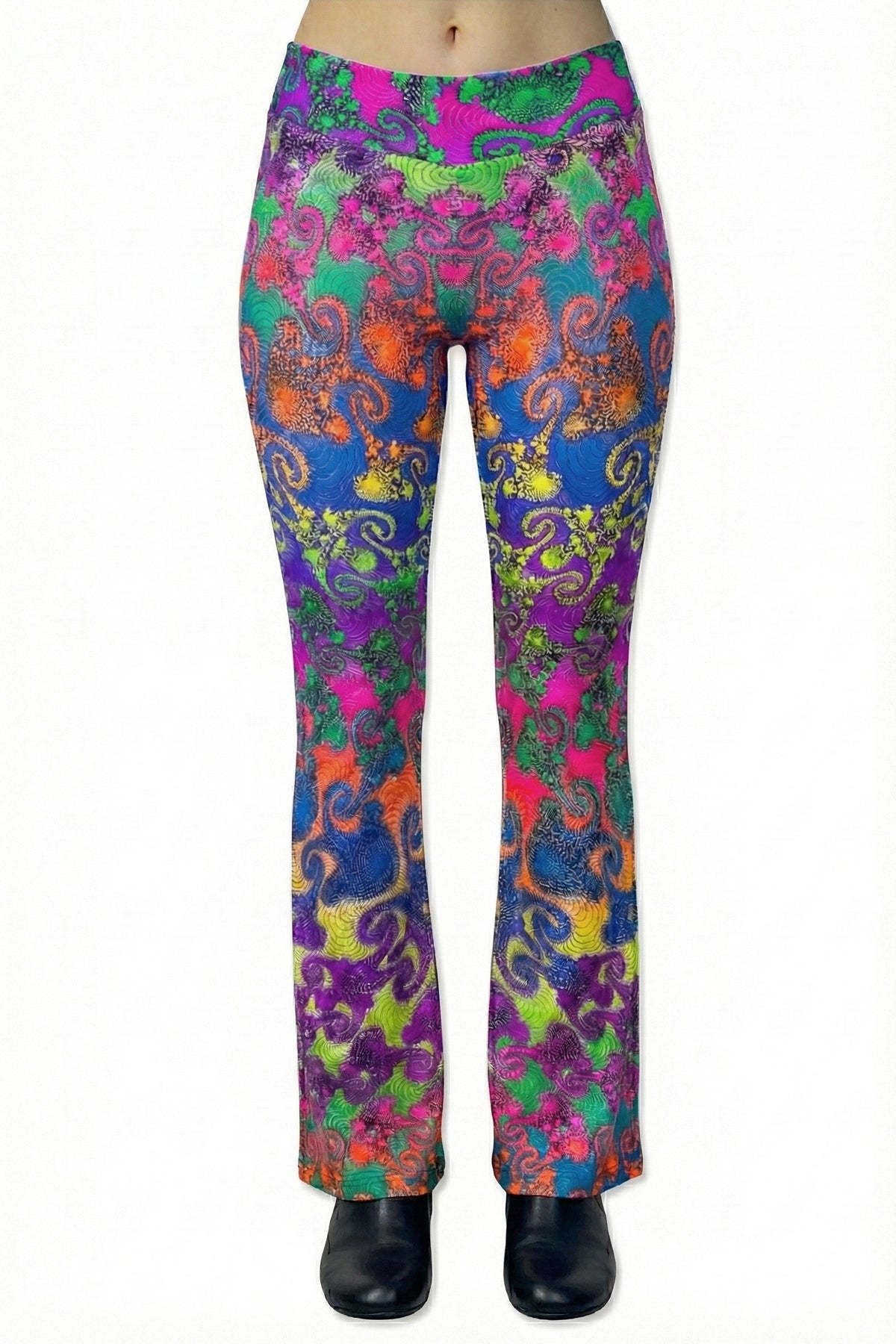 Lycra Flares : Rainbow Jellyfish Fractal