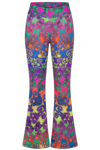 Lycra Flares : Rainbow Jellyfish Fractal