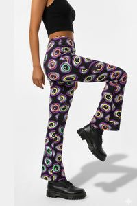 Lycra Flares : Rainbow Eyes