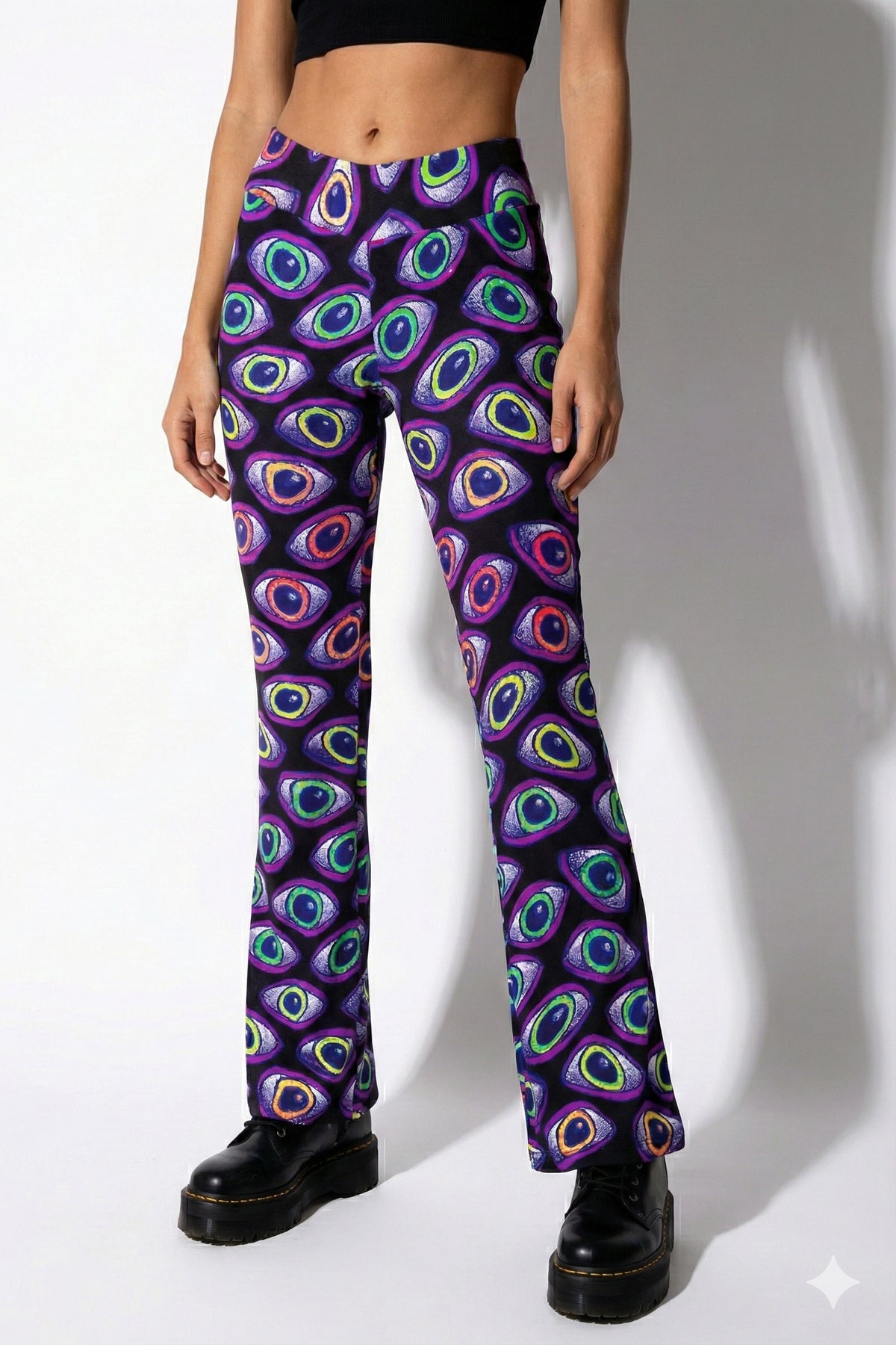 Lycra Flares : Rainbow Eyes