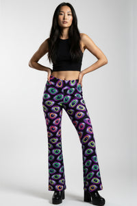 Lycra Flares : Rainbow Eyes