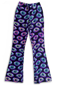 Lycra Flares : Rainbow Eyes