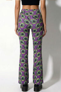 Lycra Flares : Purple Eyes