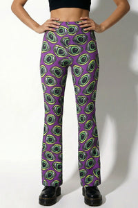 Lycra Flares : Purple Eyes
