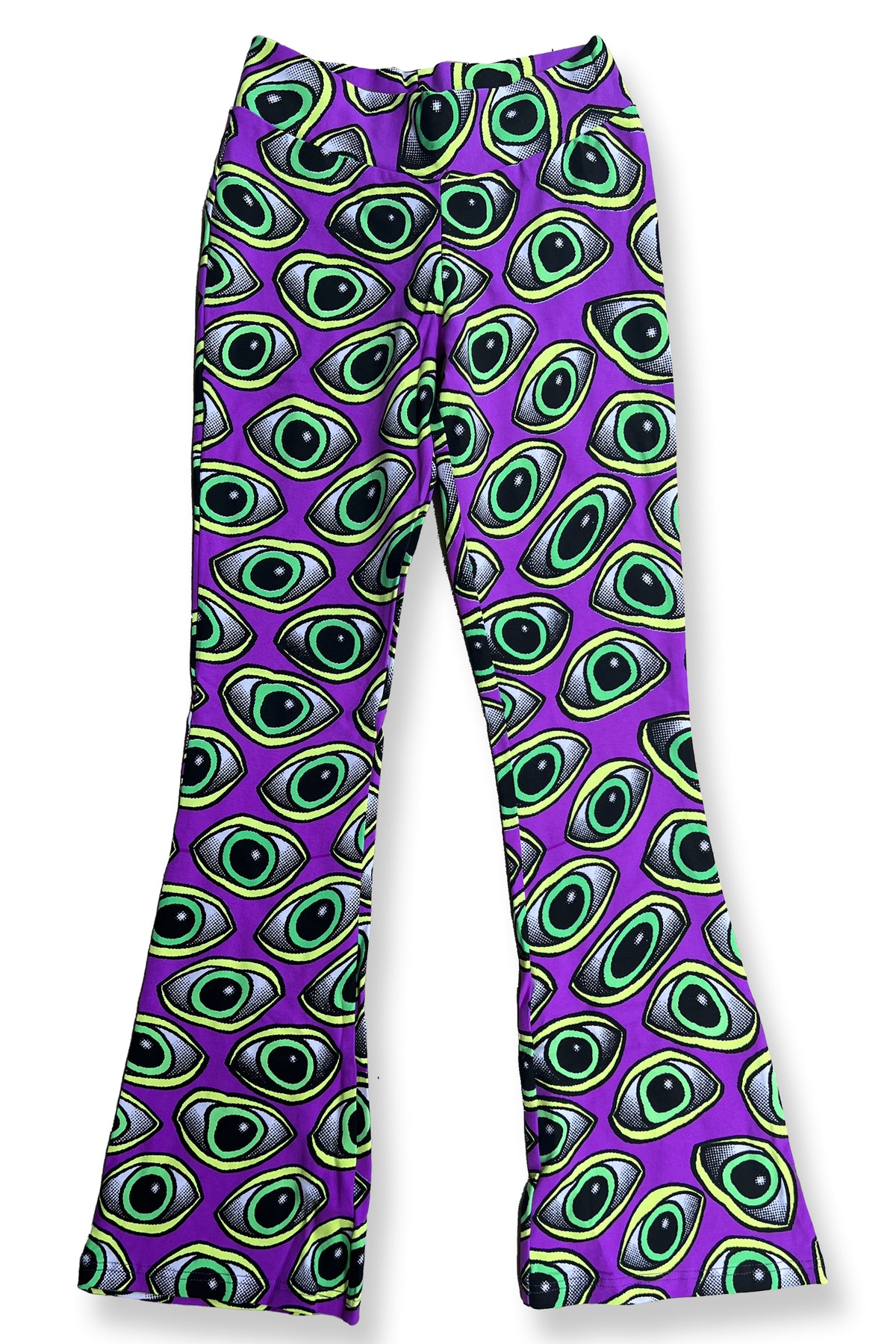 Lycra Flares : Purple Eyes