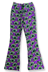 Lycra Flares : Purple Eyes
