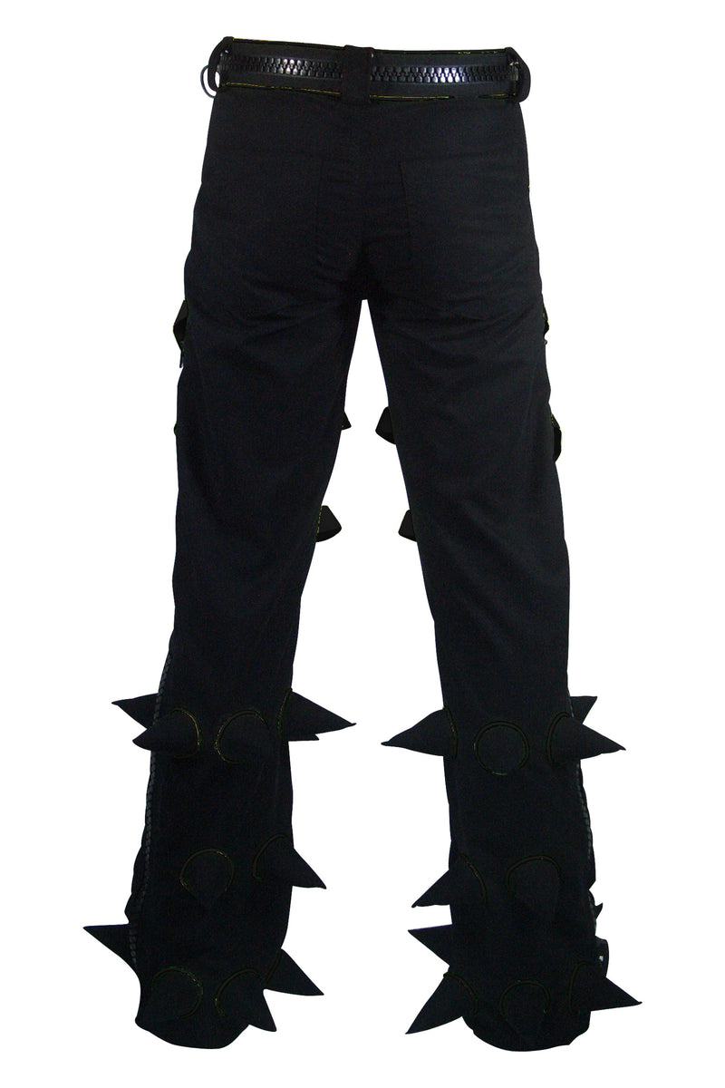 Spikey Pants : Black – Space Tribe