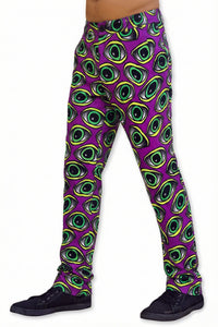 Chillout Pants : Purple Eyes - Space Tribe