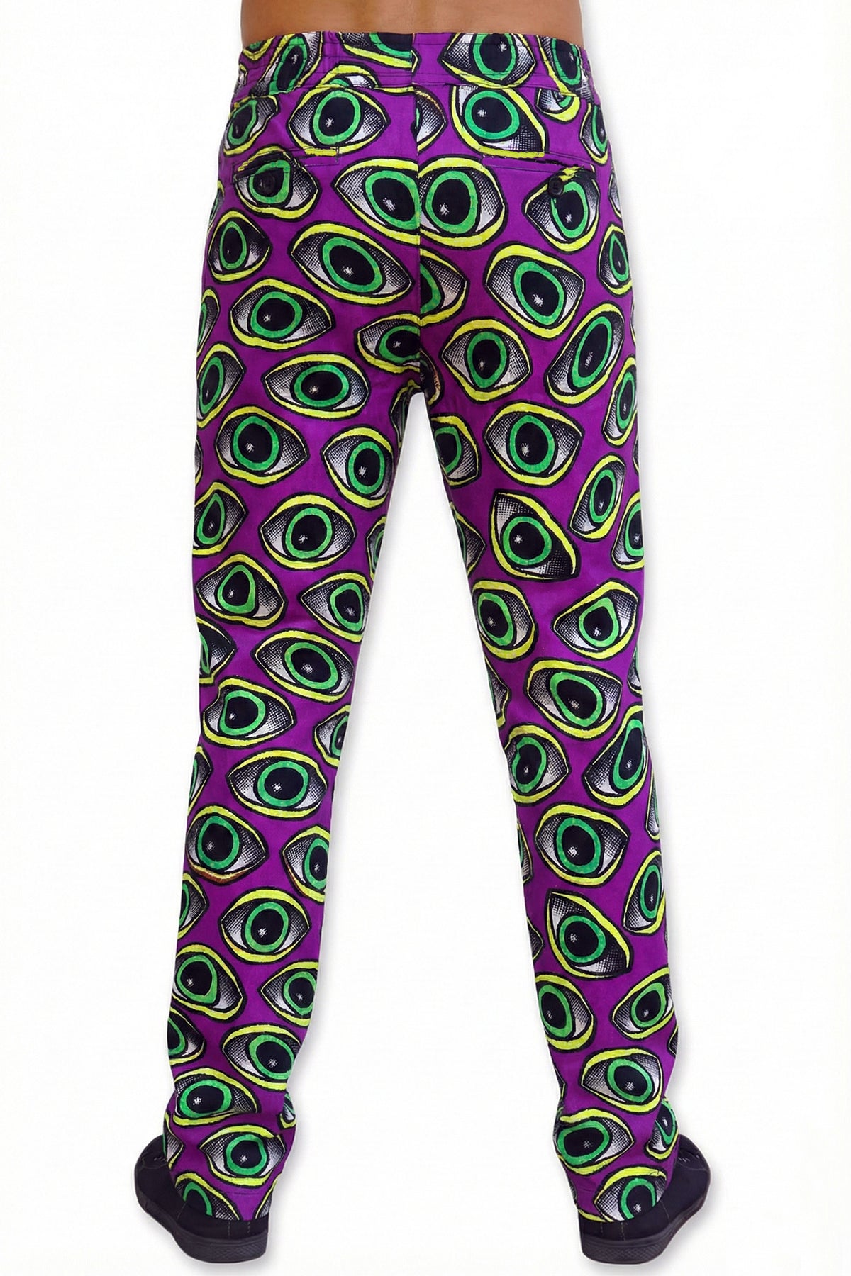 Chillout Pants : Purple Eyes - Space Tribe