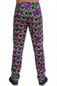 Chillout Pants : Purple Eyes - Space Tribe