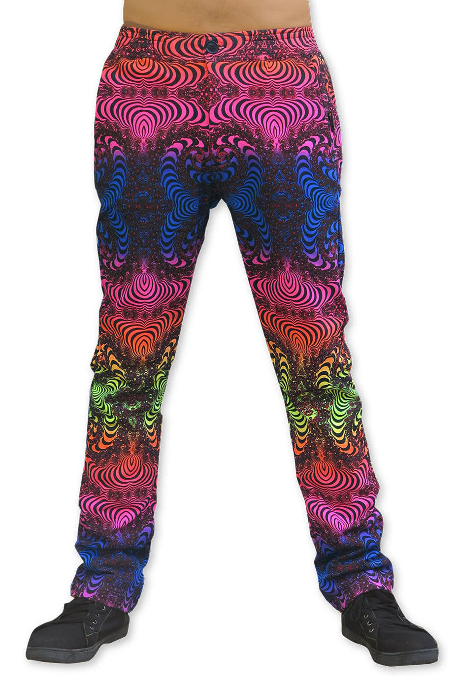 Chillout Pants : Rainbow Fractal