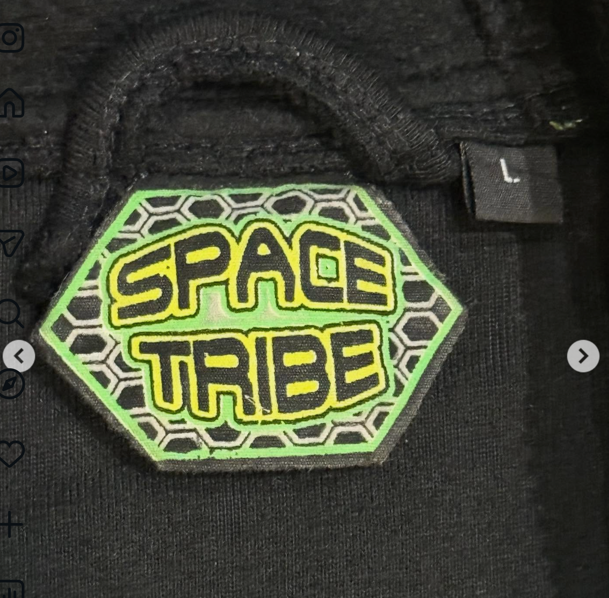 Spikey Urchin Jacket : Black + UV Orange