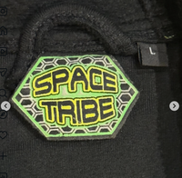 Spikey Urchin Jacket : Black + UV Orange