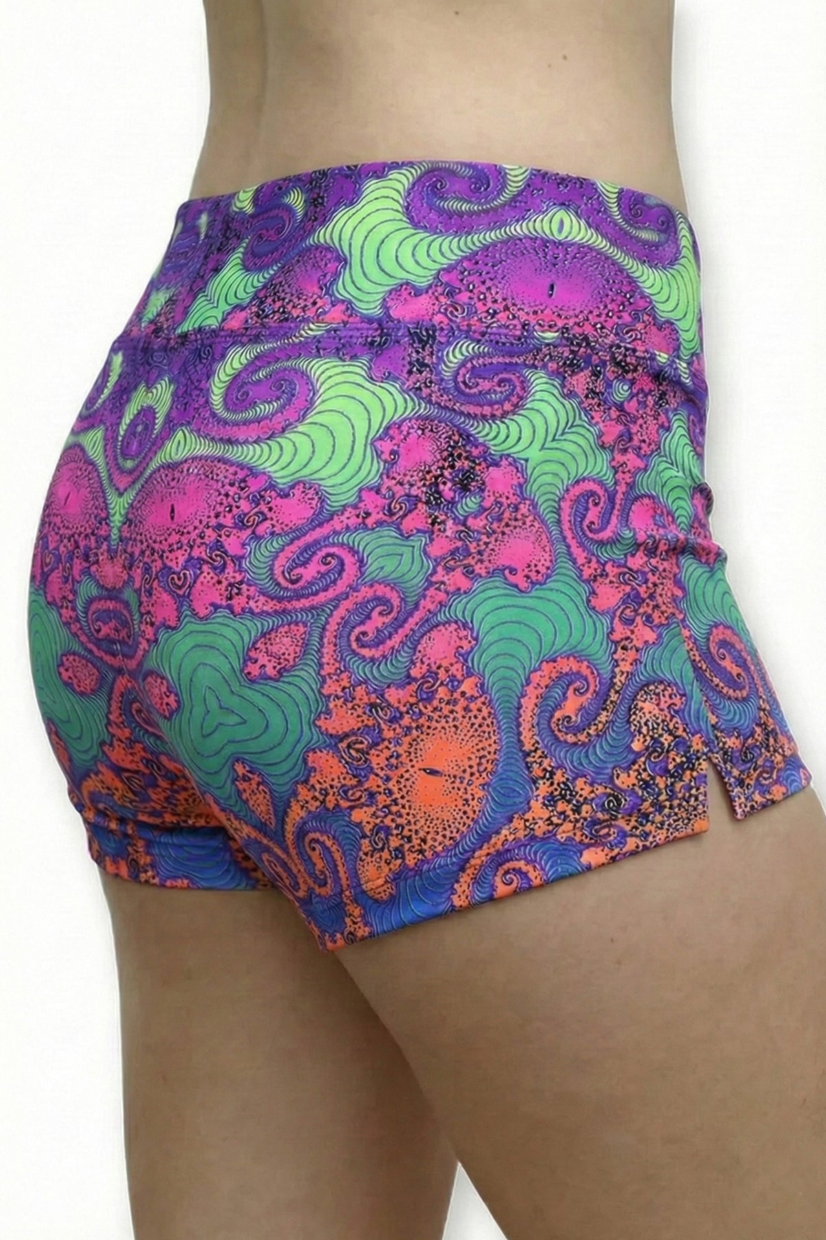 Hot Pants : Rainbow Jellyfish Fractal