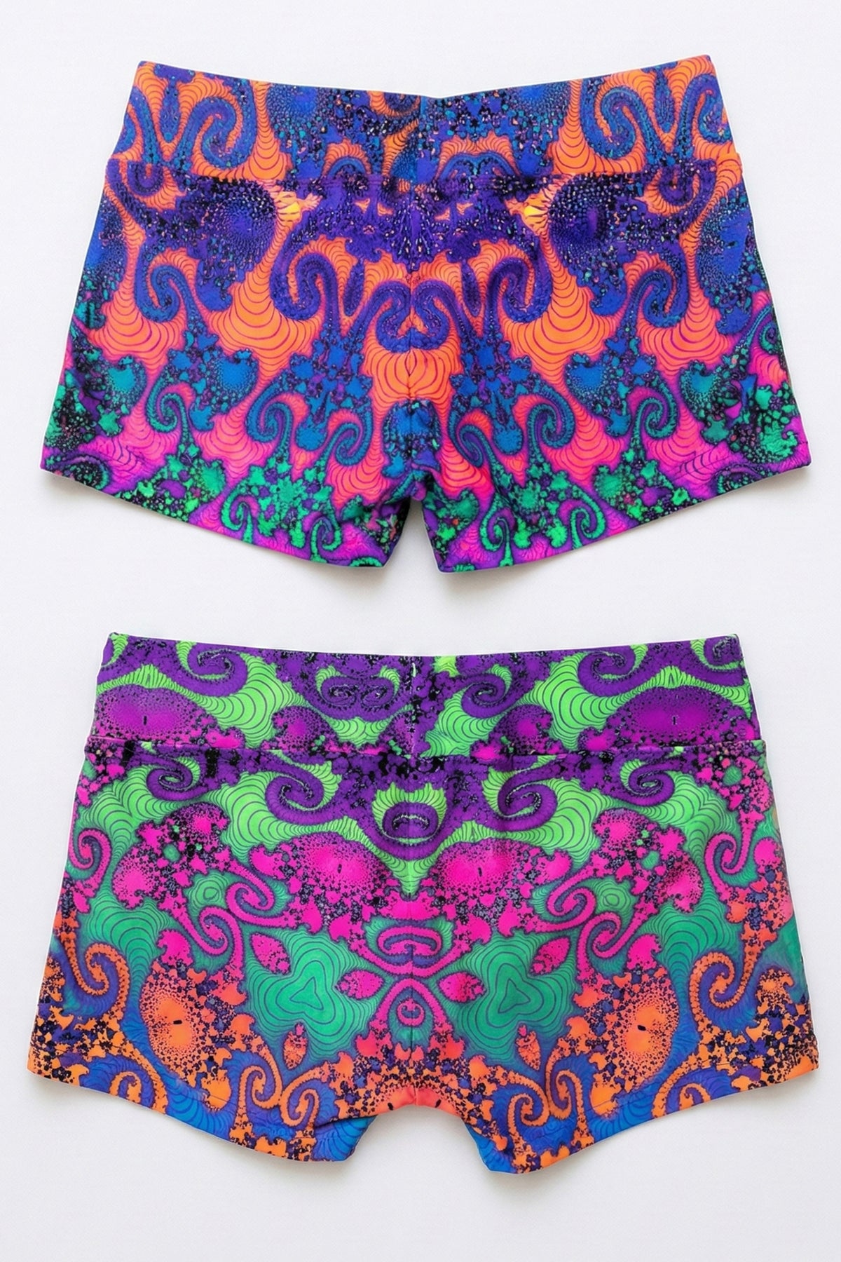 Hot Pants : Rainbow Jellyfish Fractal