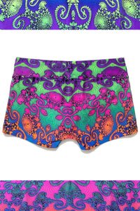 Hot Pants : Rainbow Jellyfish Fractal