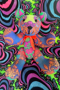 Teddy Bear : Rainbow Jellyfish Fractal