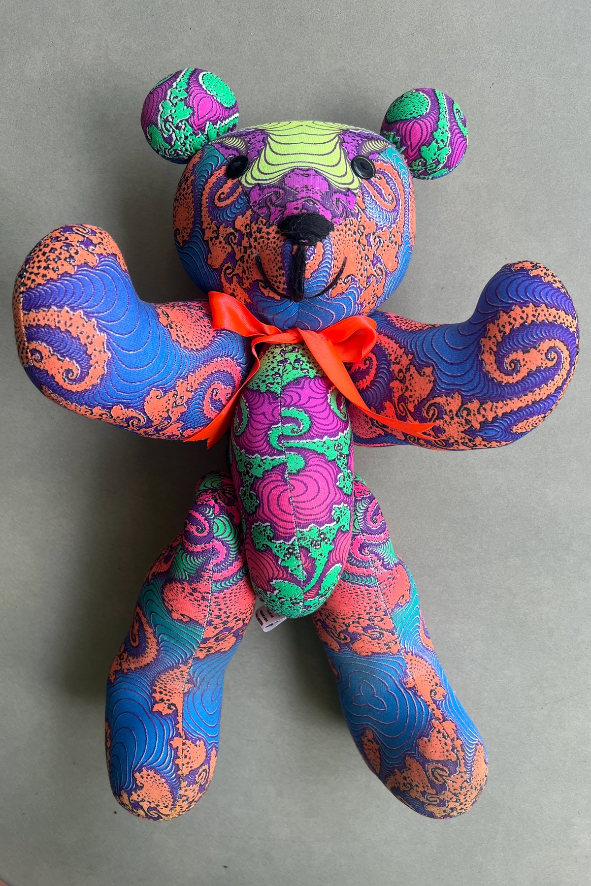 Teddy Bear : Rainbow Jellyfish Fractal