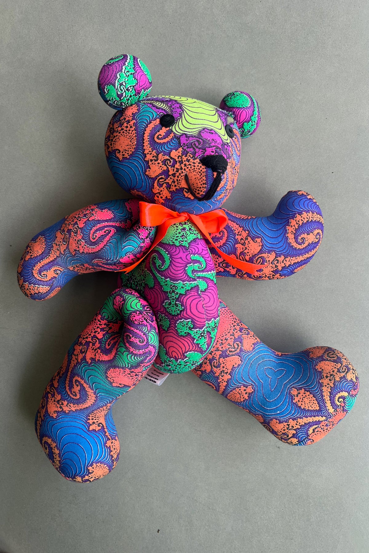 Teddy Bear : Rainbow Jellyfish Fractal