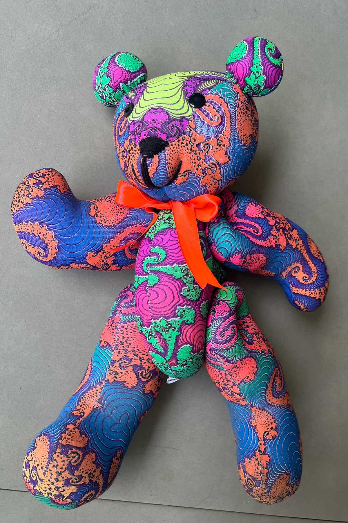 Teddy Bear : Rainbow Jellyfish Fractal