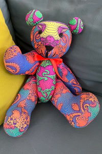 Teddy Bear : Rainbow Jellyfish Fractal