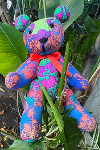 Teddy Bear : Rainbow Jellyfish Fractal