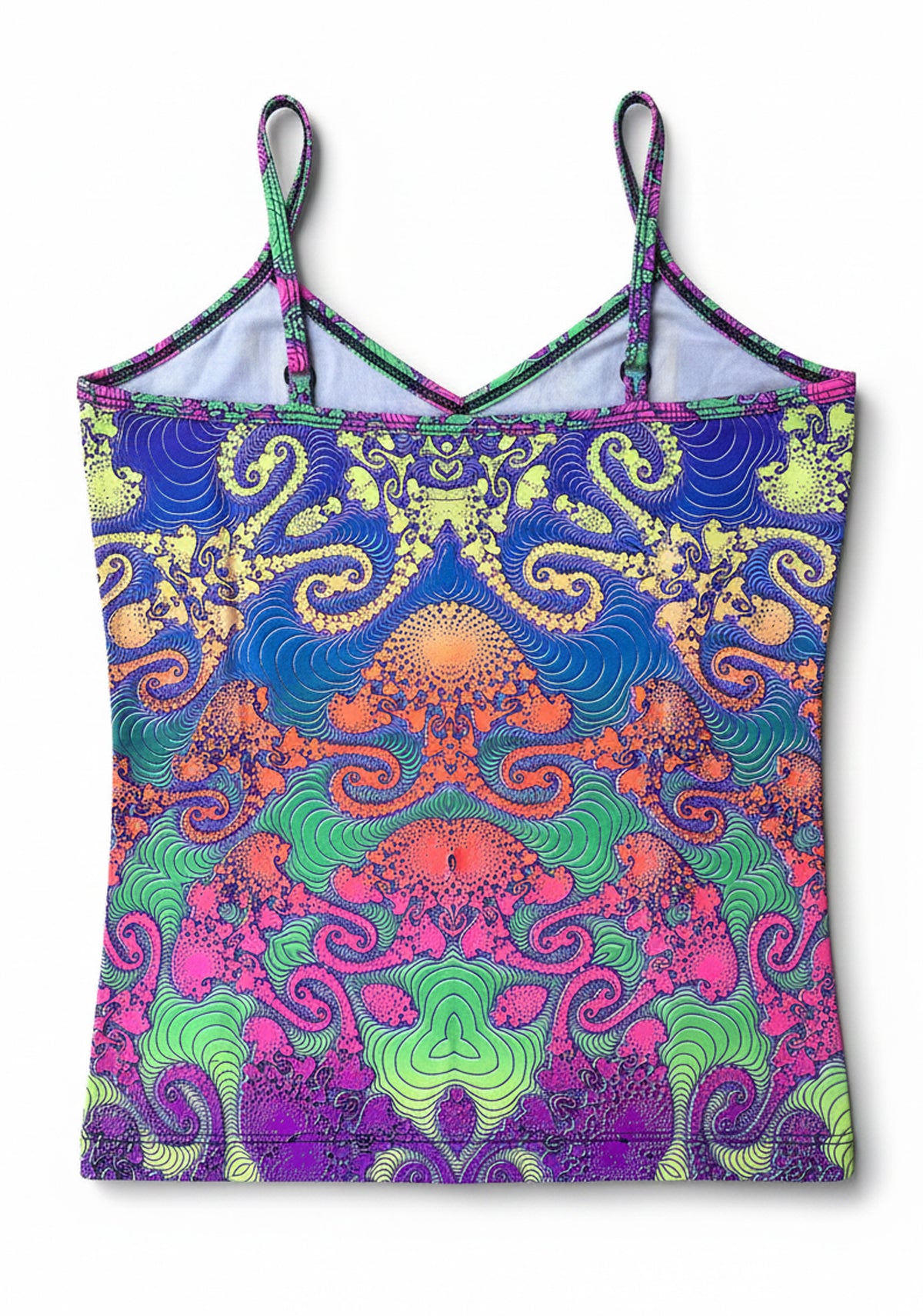 Strap Top : Rainbow Jellyfish Fractal