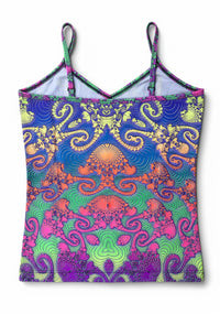 Strap Top : Rainbow Jellyfish Fractal