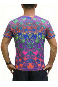 Classic S/S T : Rainbow Jellyfish Fractal