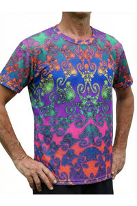 Classic S/S T : Rainbow Jellyfish Fractal