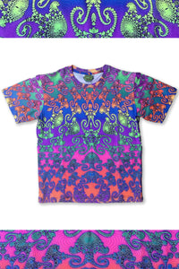 Classic S/S T : Rainbow Jellyfish Fractal