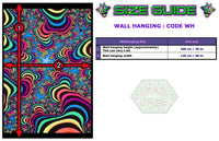 UV Wallhanging : Blue Moon Goddess