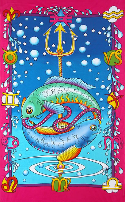 Zodiac Wallhanging : Pisces