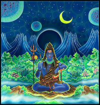 UV Banner : Mountain Shiva