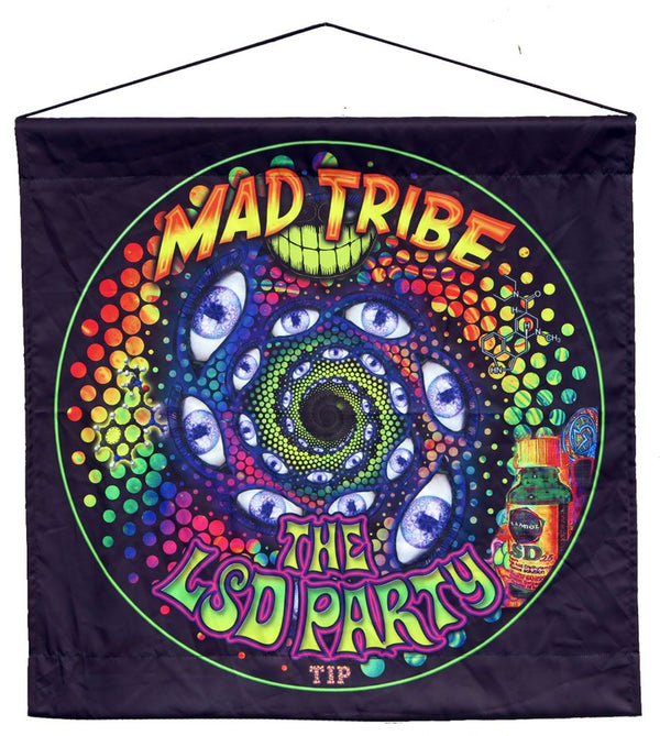 Sublime Wall-hanging : LSD Party - Mad Tribe - Space Tribe