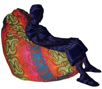 Giant Beanbag Cover : Rainbow Fractal - Accessories - Beanbags & Cushions - Space Tribe