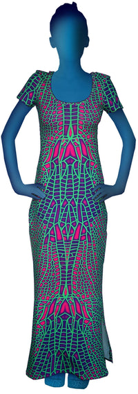 Slinky Dress  : Acid Dragonfly - Women Dresses - Space Tribe